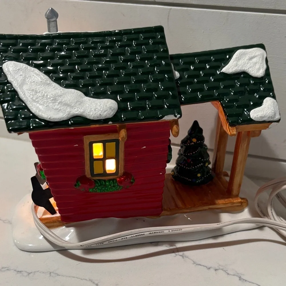 Charming Red and Green Holiday House Decor